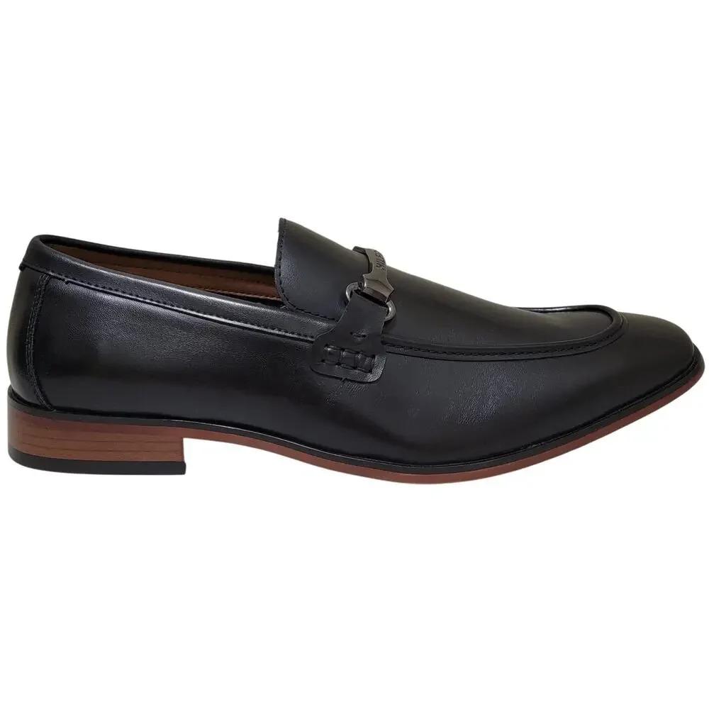 Tommy Hilfiger Men Senner Slip On Horsebit Loafers Size US 10.5M Black